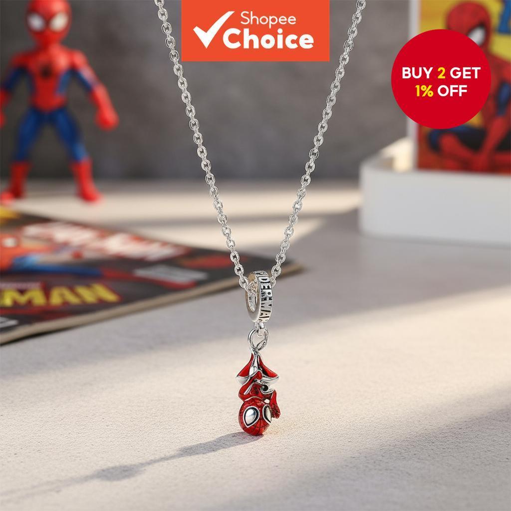 Marvel Spider-Man Necklace Pendant for Men and Women Trendy Collar ...