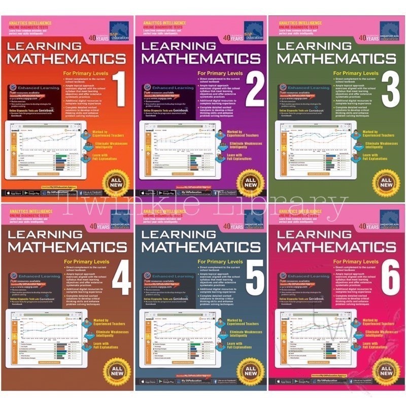 SAP PHYSICAL BOOK Learning Mathematics Maths for Primary Levels N K1 K2 ...