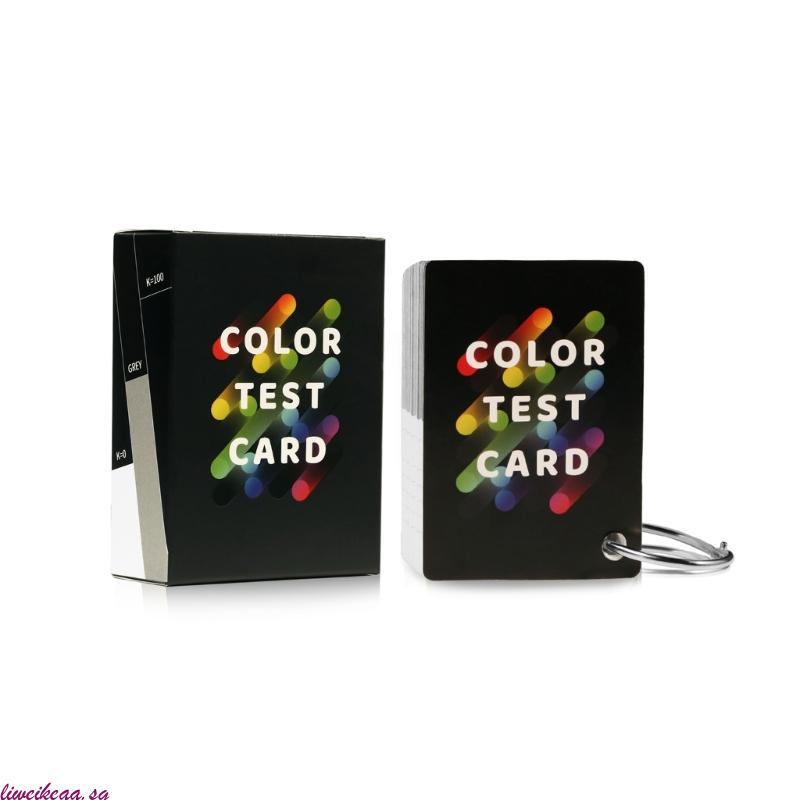 liweikeaa Model Paint Color Test Card Booklet Ring Bound Paper Sample ...