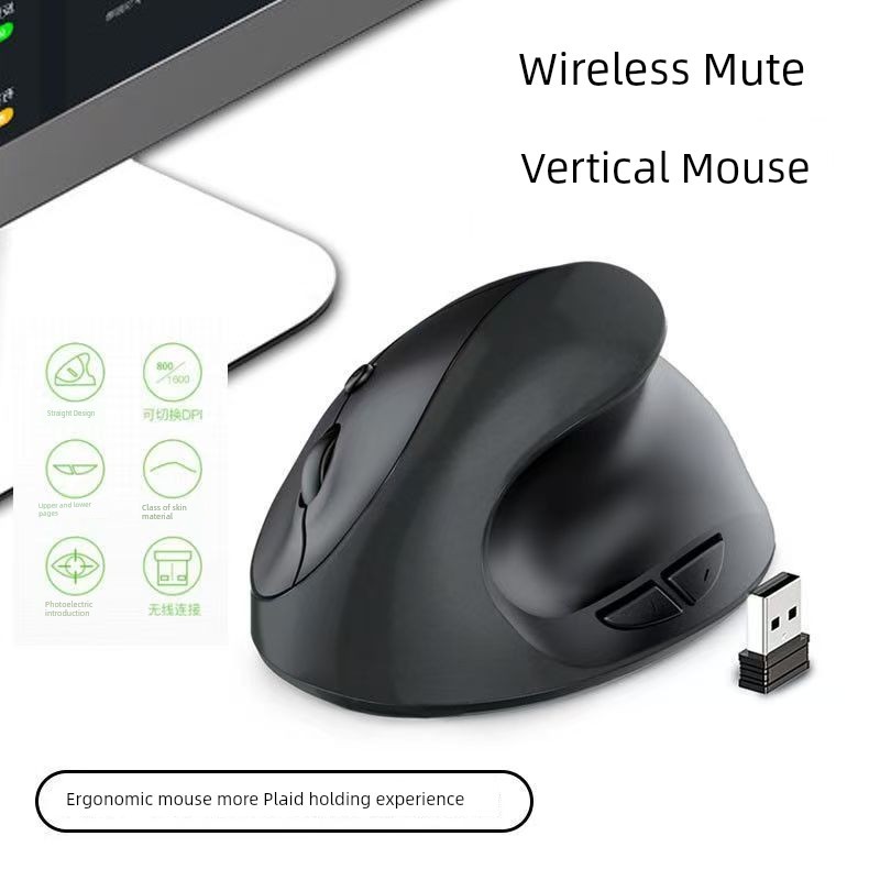 wireless mouse bluetooth mouse Vertical Wireless Mouse Ergonomic ...