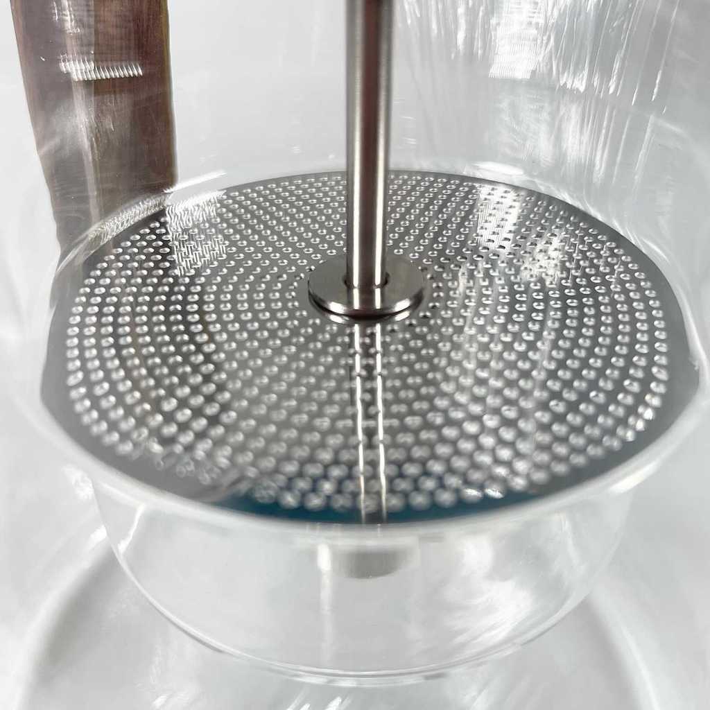 AKIEMSTR MALAD Teko Teh Kaca Saringan Tahan Panas One Click Filter Teapot 800ml - M-800 - Gambar 4