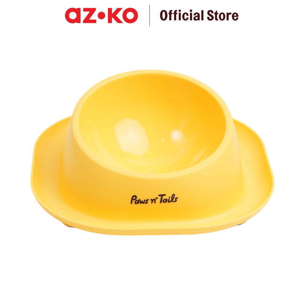 AZKO Cavea Paws N Tail Ukuran M Tempat Makan Hewan Leak Proof Pet Feeder Bowl Animal Feeding Bowl Wadah Pakan Mangkuk Hewan