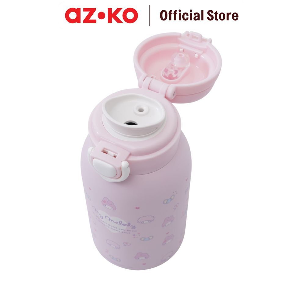 AZKO Sanrio Botol Vacuum Flask Stainless Steel 316 500 ml Vacuum Flask Bottle Botol Vakum Thermal Insulated Drink Container Travel - Gambar 4