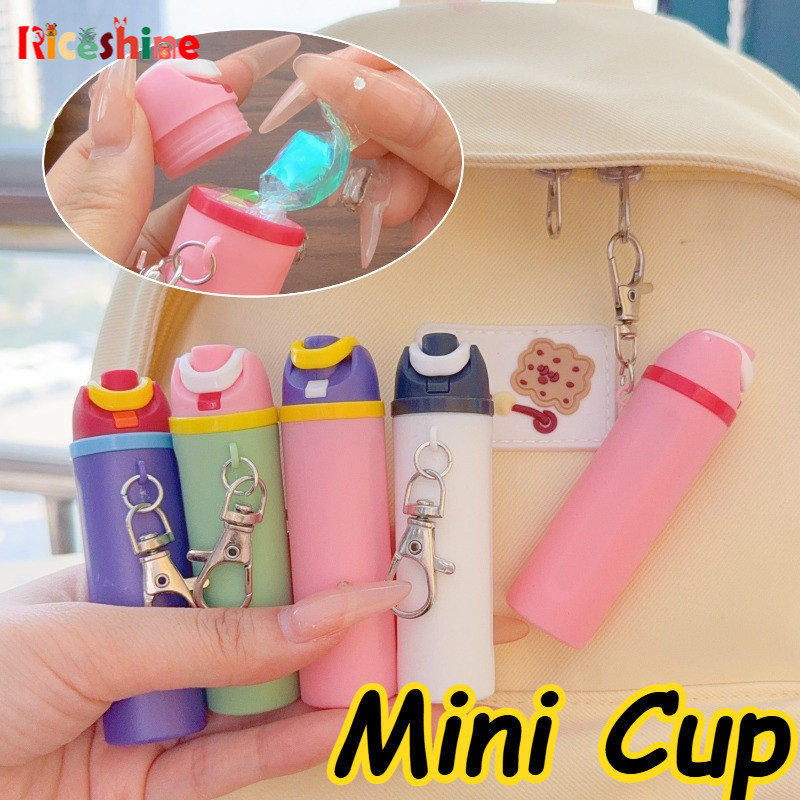 Creative Funny Mini Water Cup Keychain - Backpack Hanging Pendants ...