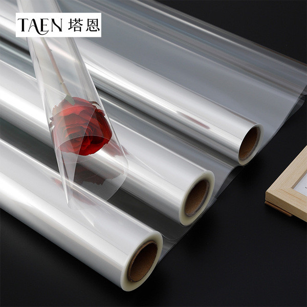 kertas bouquet bouquet wrapping paper Thick Waterproof Cellophane ...