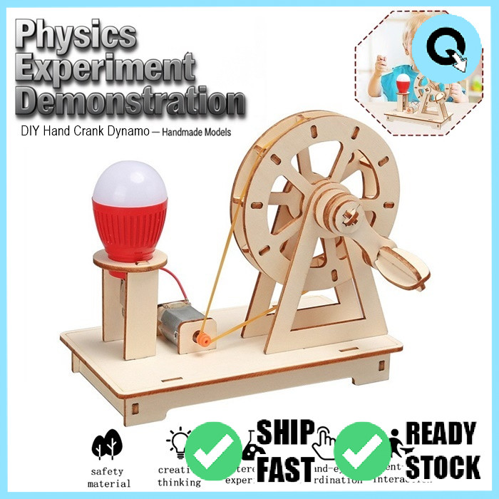 QFL RBT KSSR KSSM Project - DIY Hand Crank Generator STEM Technology ...
