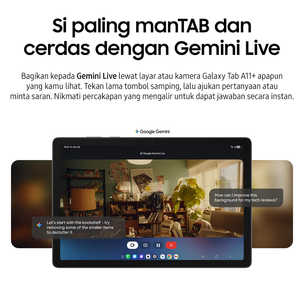 Samsung Galaxy Tab A11+ Wifi 6/128GB - Gray - Gambar 4