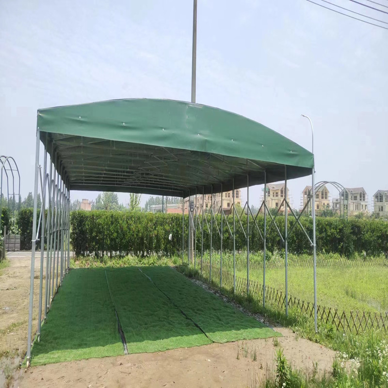 Movable Sliding Shed Aisle Warehouse Sliding Puff Electric Awning ...
