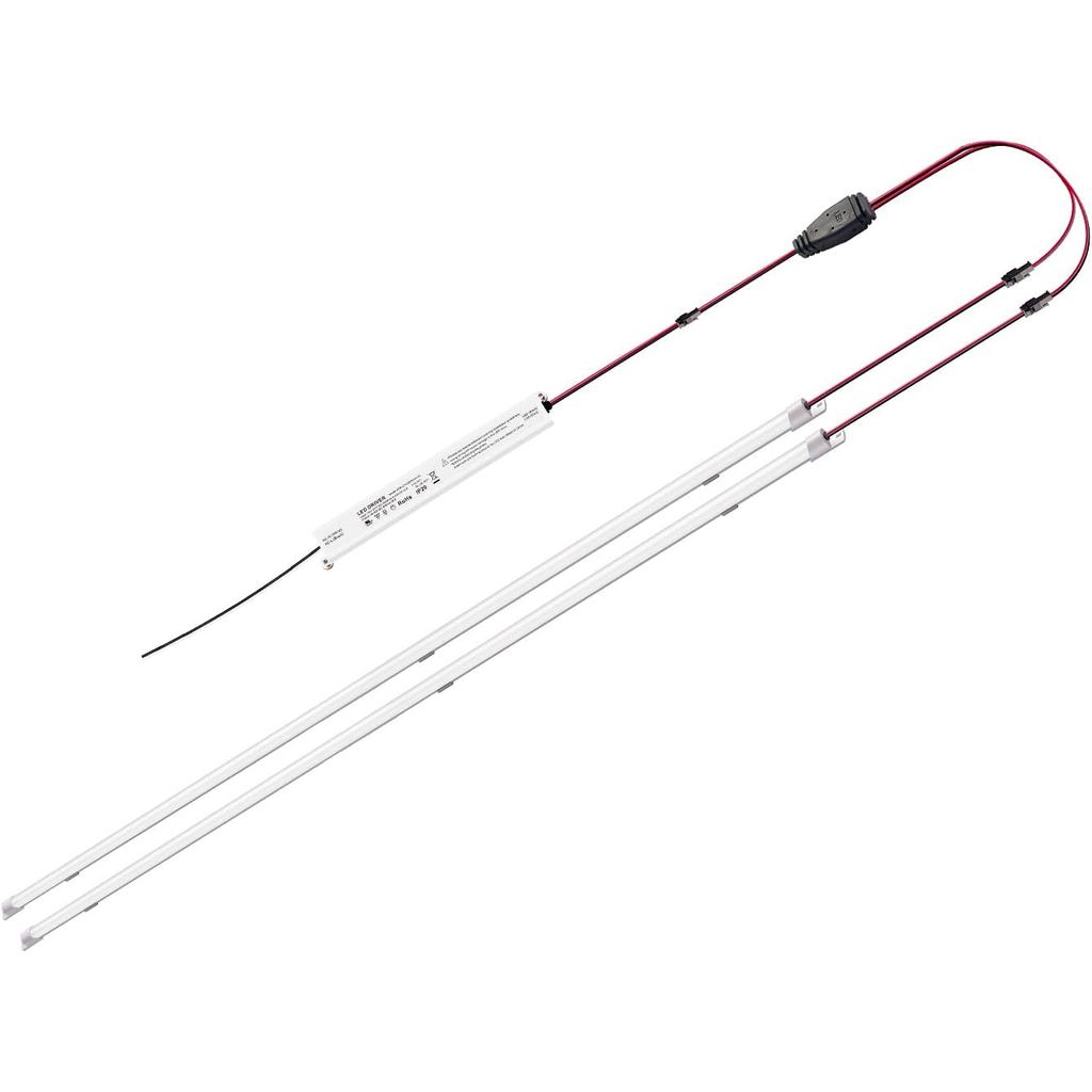 4FT LED Retrofit Kit,24W Magnetic LED Troffer Retrofit Kit 2x4 FT ...
