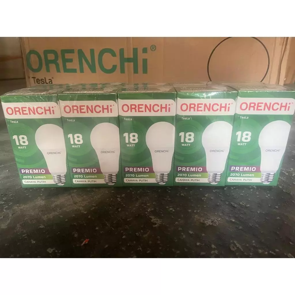 AFL (BUBBLEWRAP) 18 WATT / BOHLAM LAMPU LED ORENCHI PREMIO GARANSI 1 TAHUN - Gambar 4