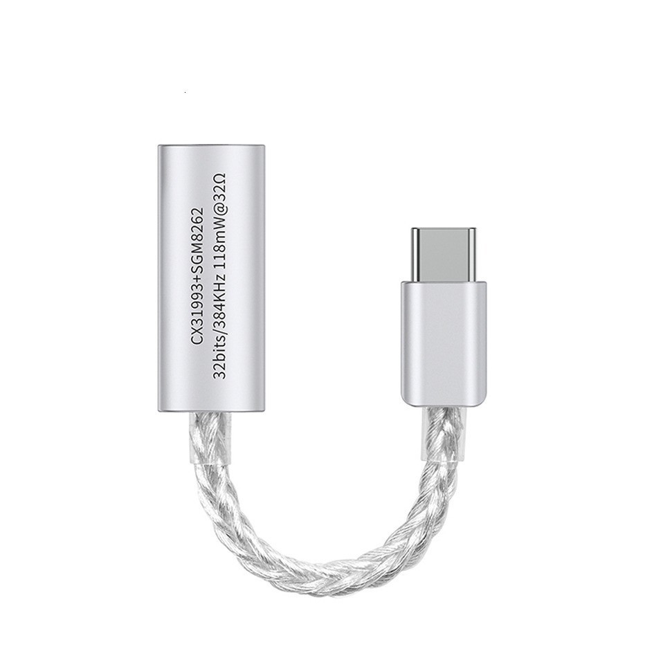 JCALLY JM7 / JM-7 MAX CX31993 + SGM8262 OPAMP Chip Dongle DAC Type C to 3.5mm IEM Earphone Adapter - Gambar 2