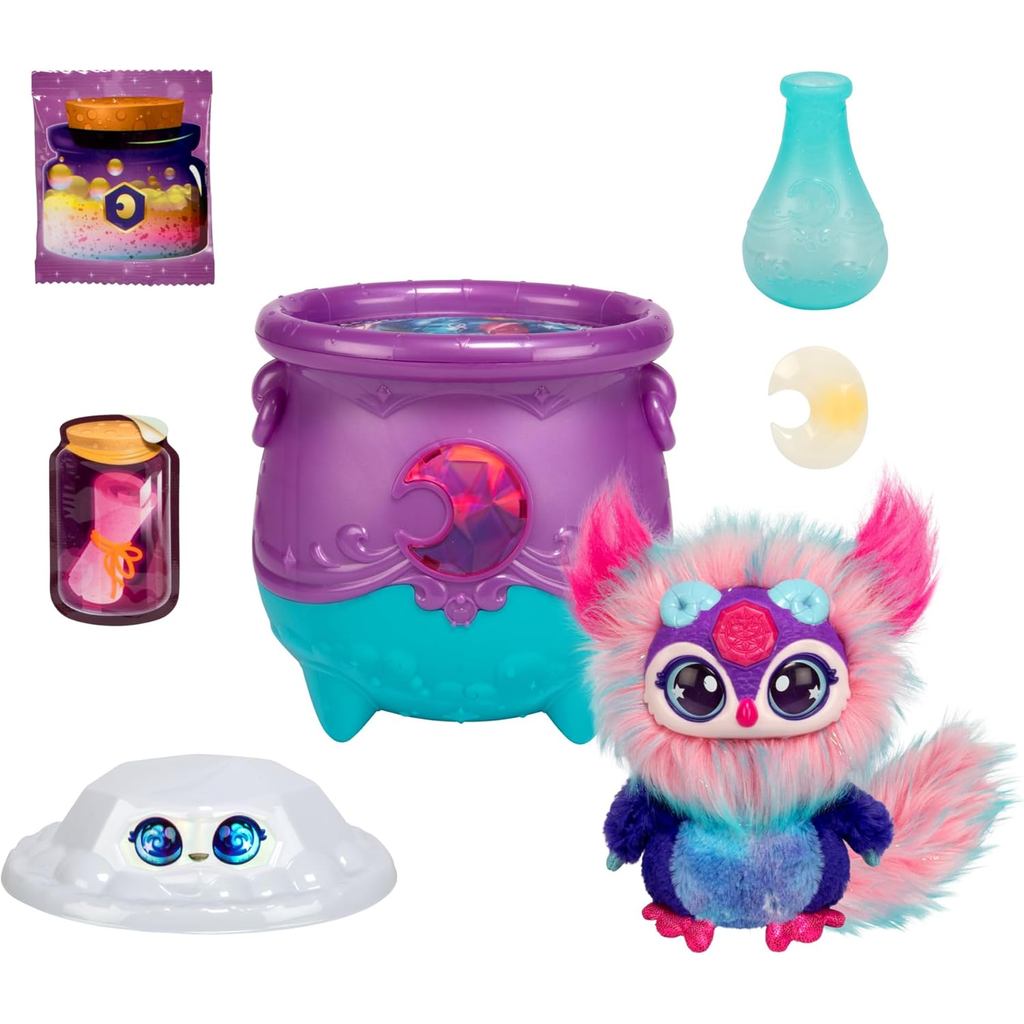 Magic Mixies Magical Gem Surprise Cauldron: Moon Edition with New ...