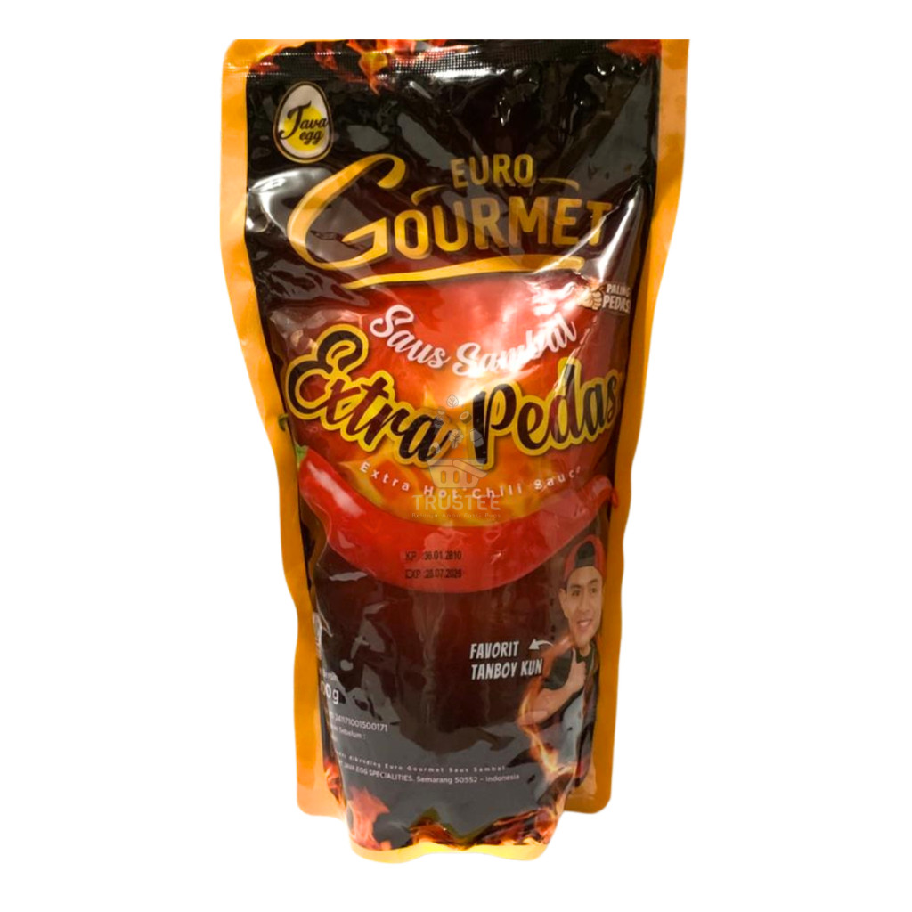 Euro Gourmet Saus Sambal Extra Pedas 1 Kg - Gambar 3