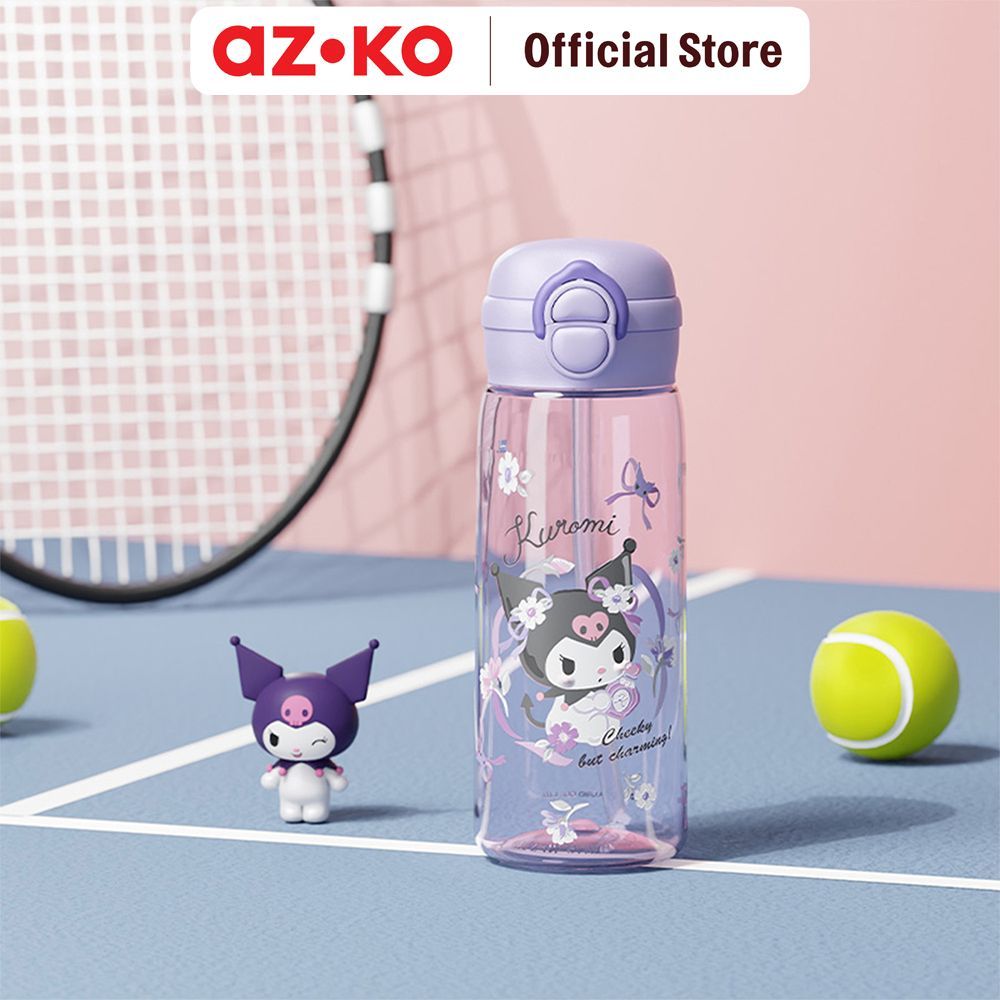 AZKO Sanrio Botol Minum Tritan 500 ml V1 Tumbler Botol Air Tempat Minum Botol Minuman Water Bottle Tumbler Minum Tambler