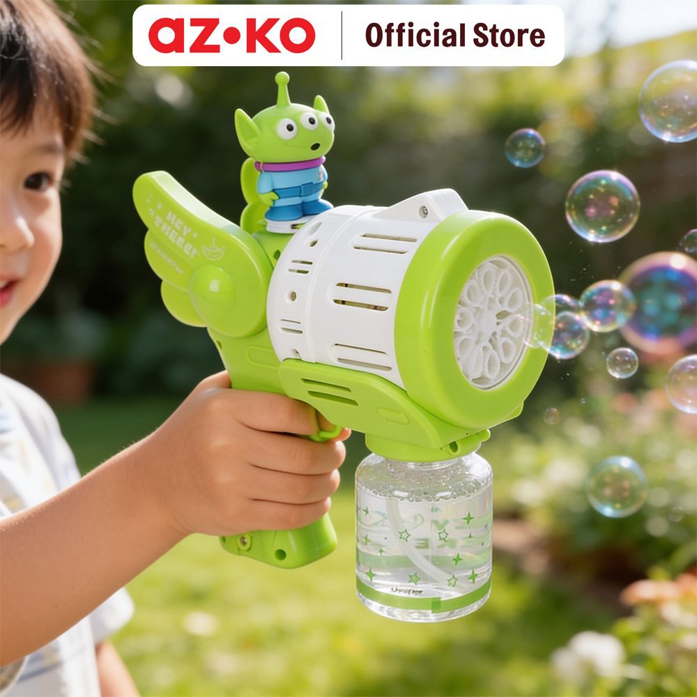 AZKO Disney Toy Story Bubble Machine Gelembung Cair Sabun Tiup Bubble Toy Bubble Blower