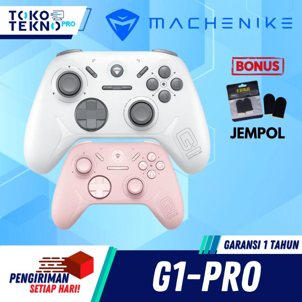 MACHENIKE G1 / G-1 Wireless Gaming Controller Tri Mode Connection Gamepad Joystick 1K Polling Rate Hall Effect Trigger