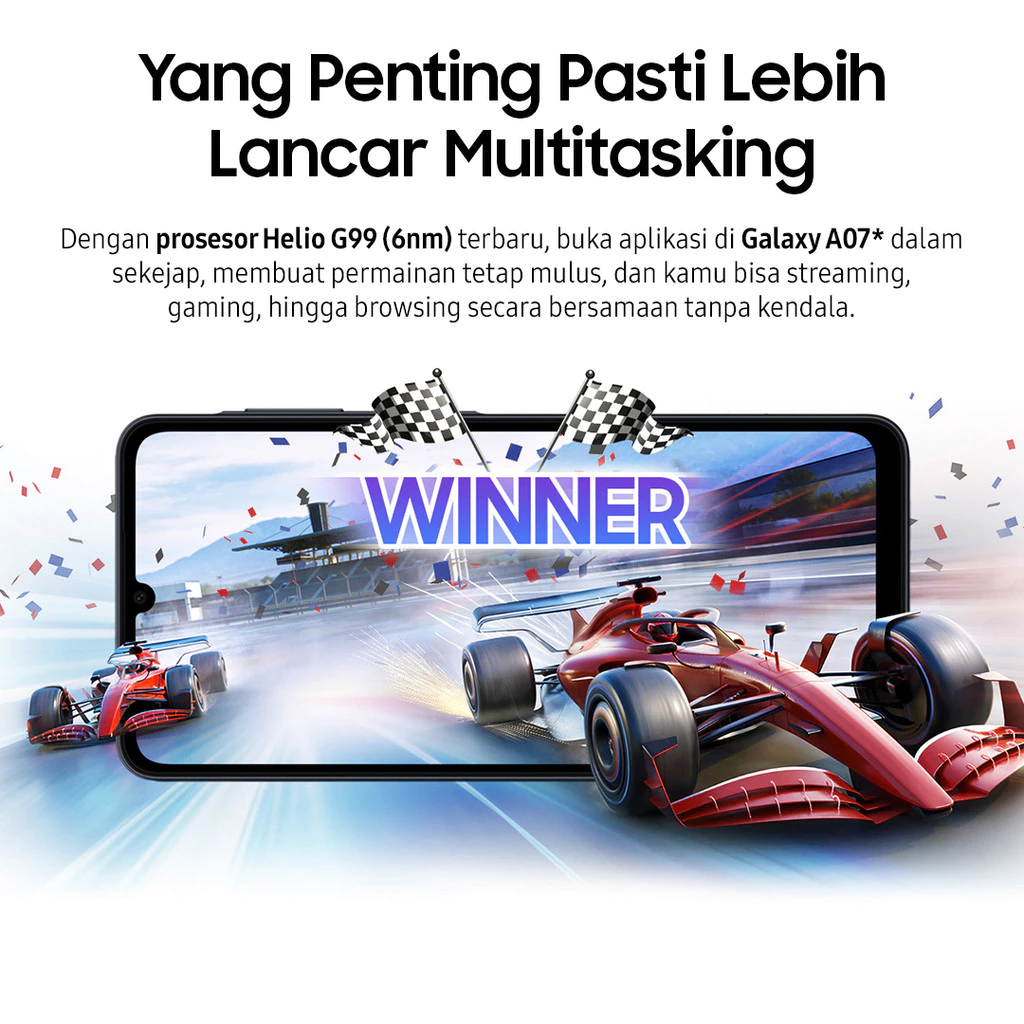 Samsung Galaxy A07 4/128GB - Light Violet - Gambar 3