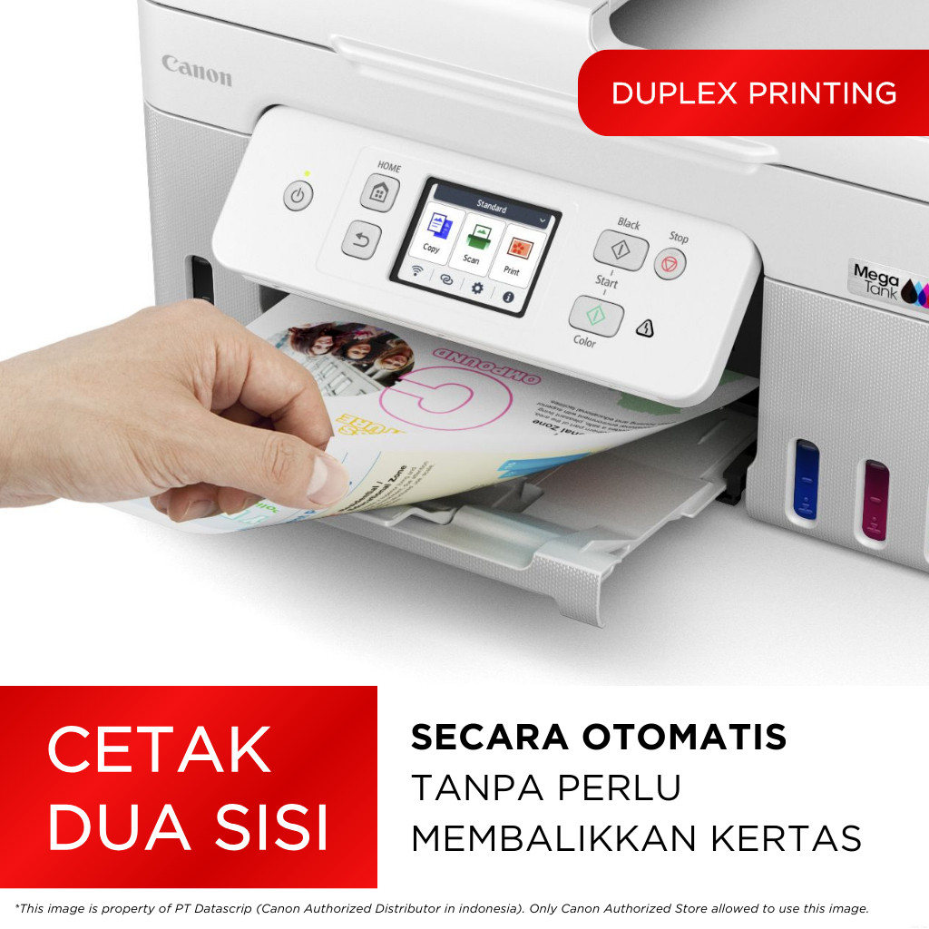 FixPrint Printer F4 Wifi Canon G4780 - Ink Tank ADF Duplex Printing Wireless All In One MacOS - Garansi 3 Tahun - Pengganti L5290 T720DW T730DW - Gambar 2