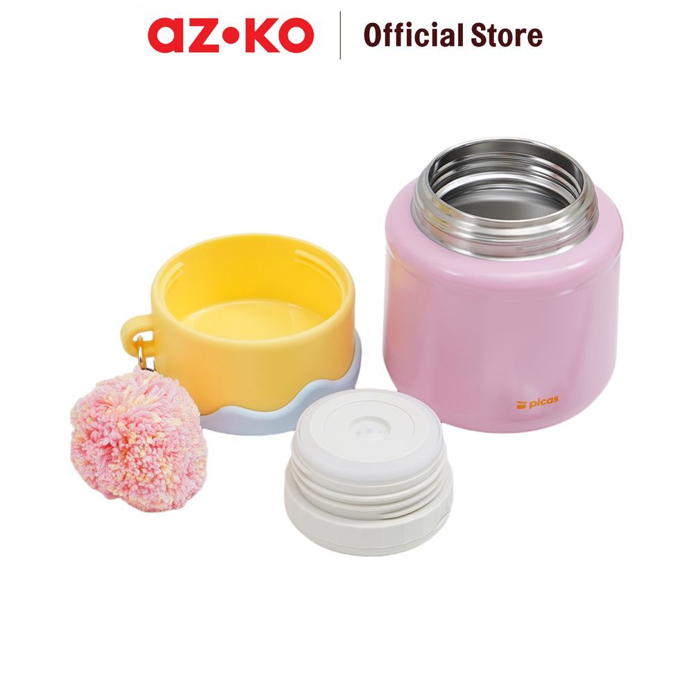 AZKO Picas Dopamine Wadah Makanan Thermal 500 ml - Mix Tempat Makanan Food Container Box Makanan Wadah Bekal Food Storage - Gambar 3