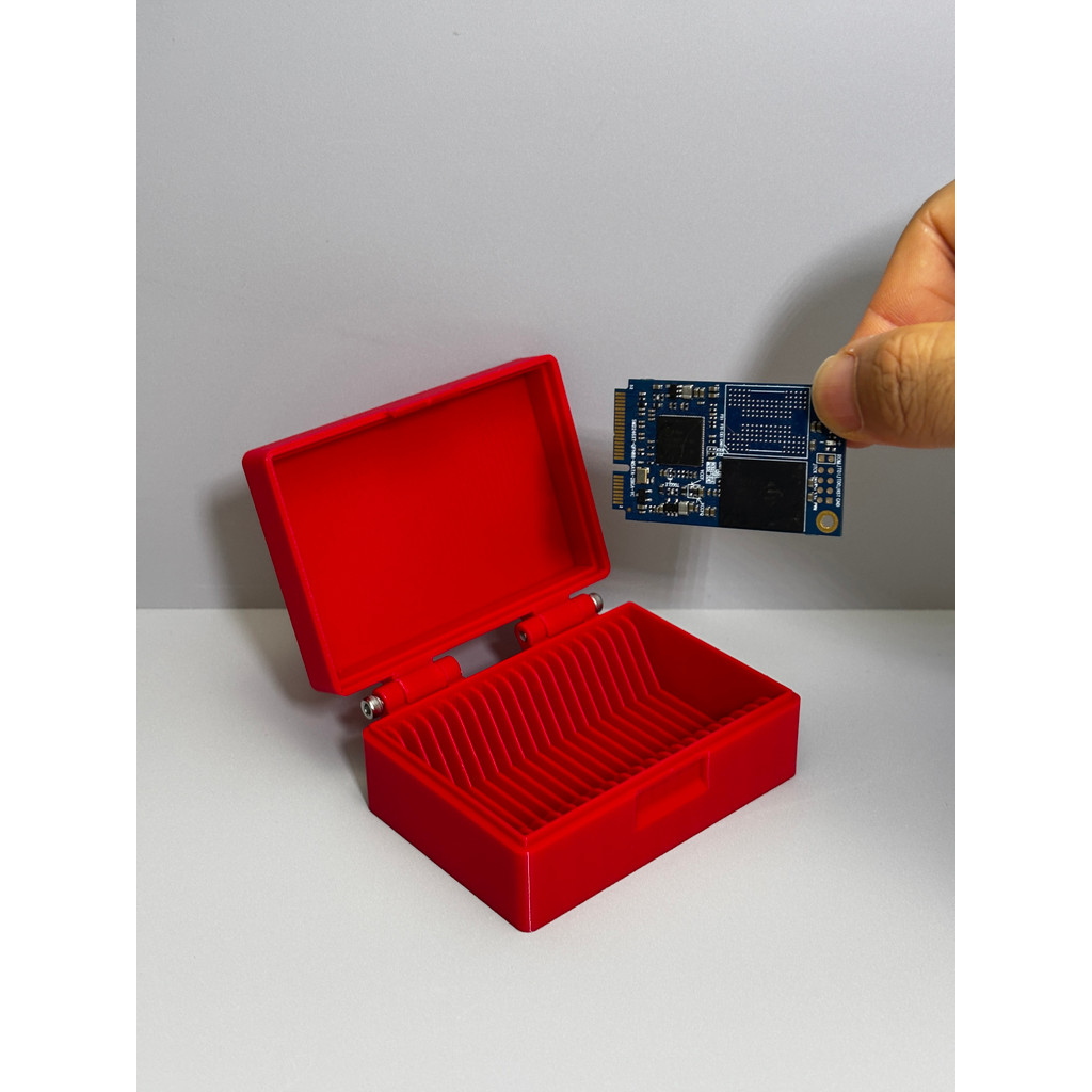 MSATAT Solid State Drive Storage Box SSD with Cover M2-2242Hard Disk ...