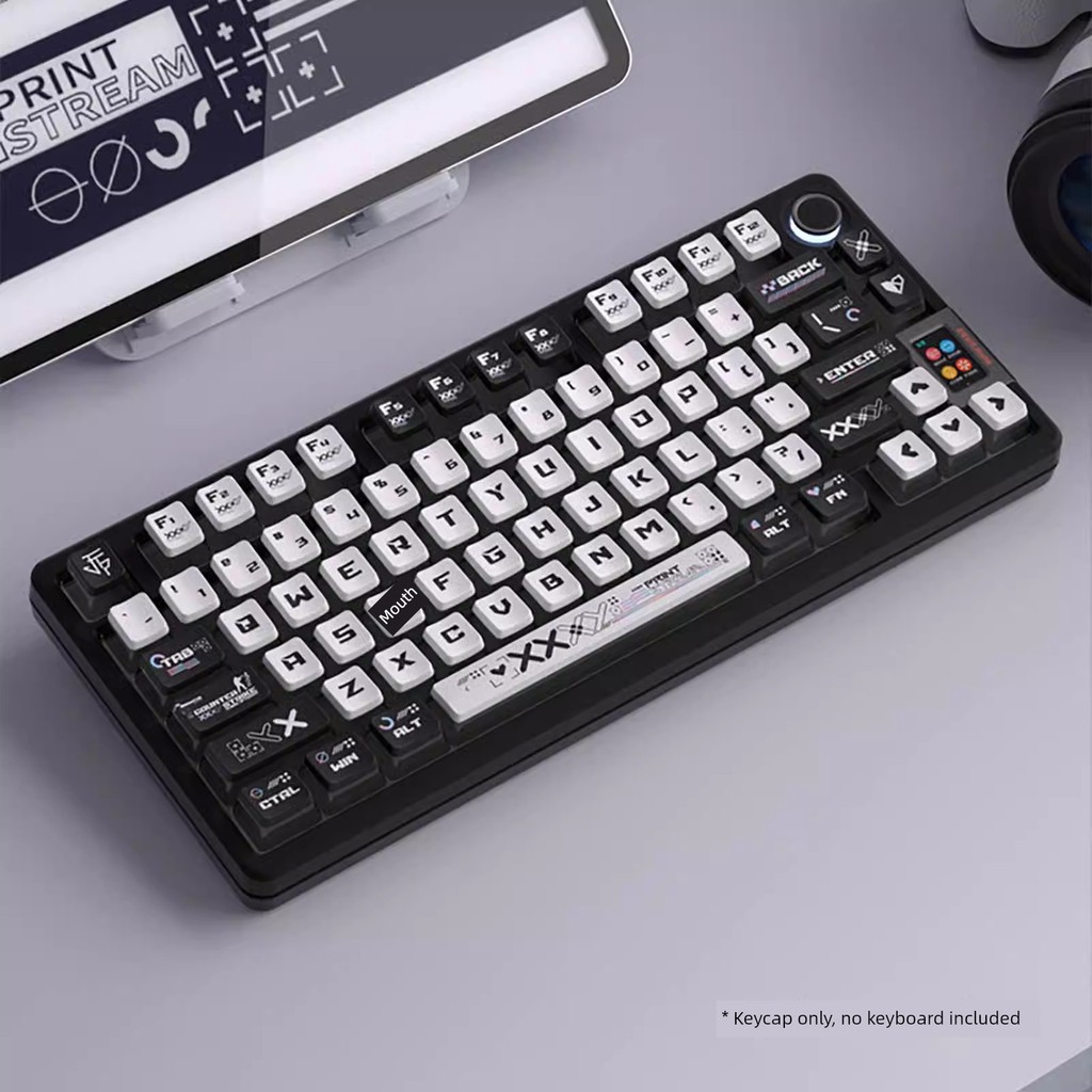 keycaps custom keycaps Printing Set Four-Sided Translucent Sublimation ...
