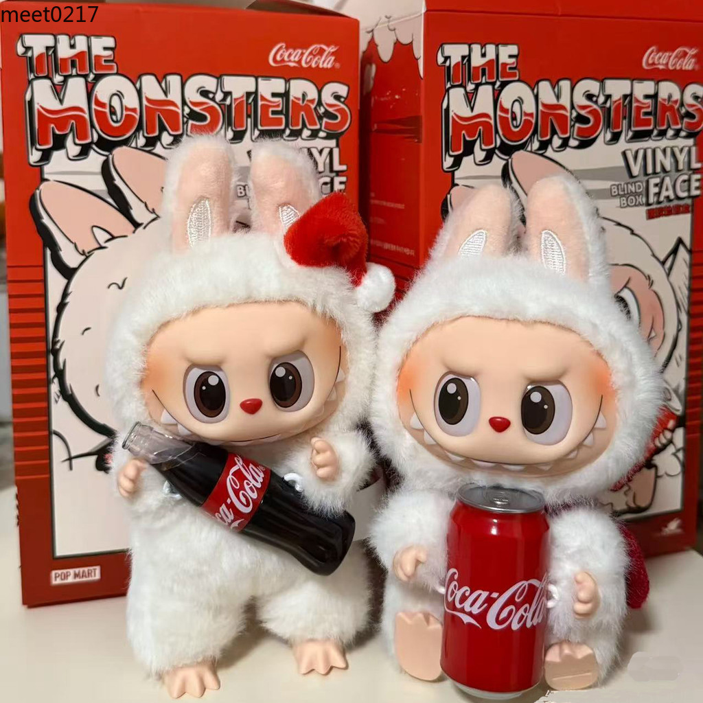 ぬいぐるみ Coca-Cola The Monsters Vinyl Blind Box POP MART Labubu The Monsters Coca Cola Series Blind Box Vinyl Face
