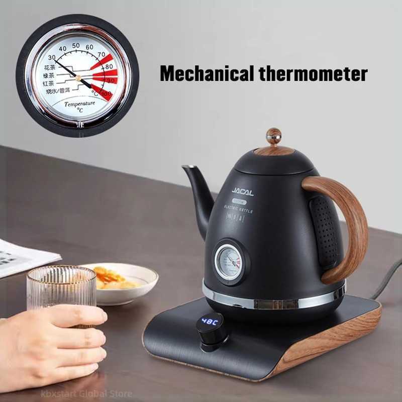 JACAL Teko Listrik Kopi Pemanas Air Temperature Control 1355W 1.5L - E18-5D - Gambar 3