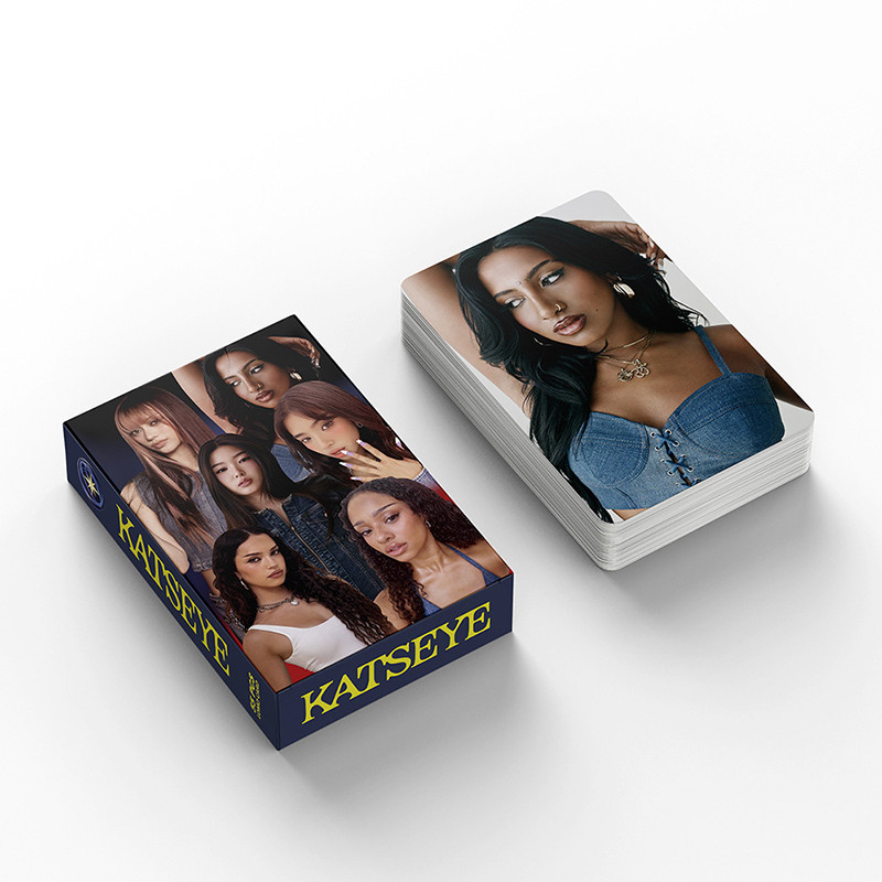 55pcs/box KATSEYE Photocard 2025 Album KPOP LOMO Card Collection