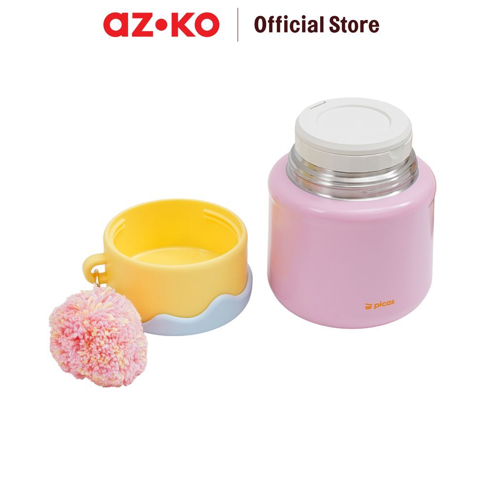 AZKO Picas Dopamine Wadah Makanan Thermal 500 ml - Mix Tempat Makanan Food Container Box Makanan Wadah Bekal Food Storage - Gambar 4