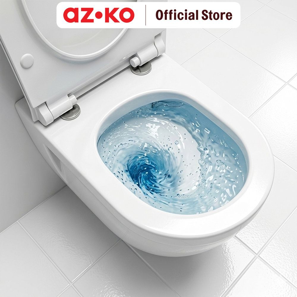 AZKO Glint Tablet Pembersih Kloset 6 Pcs - Biru Toilet Cleaner Tablet Toilet Tank Cleaner Flush Cleaner Bowl Freshener Sanitizing Tablet - Gambar 2