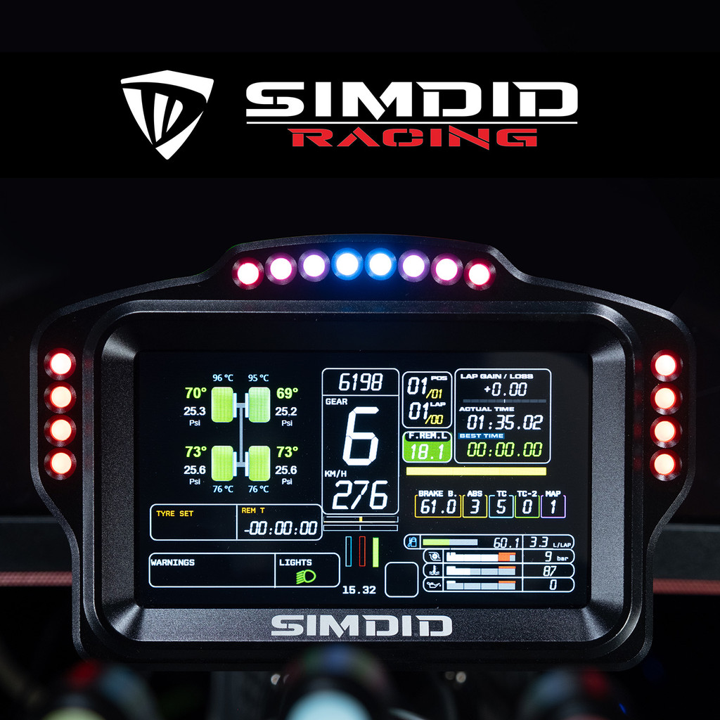 SIMDID DV480 PRO Simulation Racing Instrument DH480 Game Steering Wheel ...