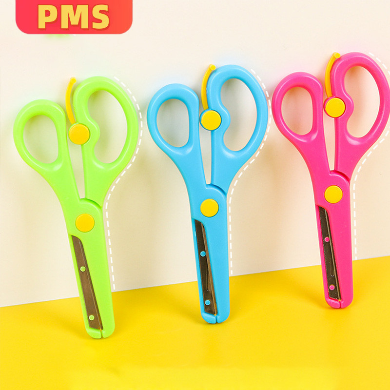 Gunting Anak Mini Aman Warna-Warni Ergonomis