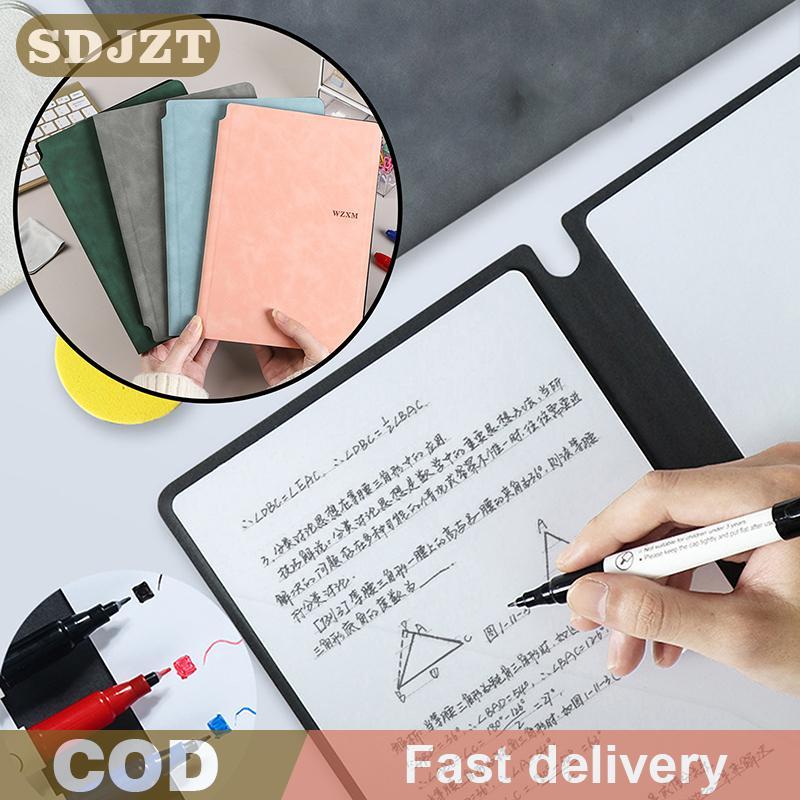null A5 Reusable Whiteboard Notebook Book With Free Whiteboard Pen ...