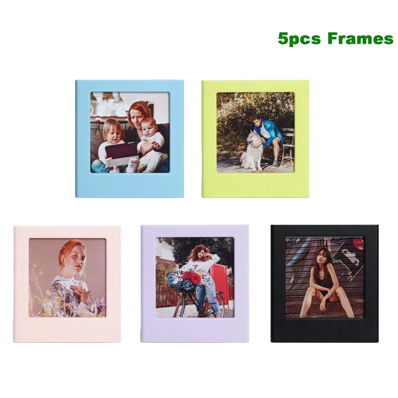 1/5pcs 4 Inch Color Square Frames For Fujifilm Instax Square Sq1 Sq6 ...