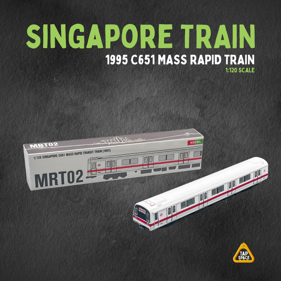 (MC) MRT02 Singapore Train – 1995 C651 Mass Rapid Train | Shopee Singapore