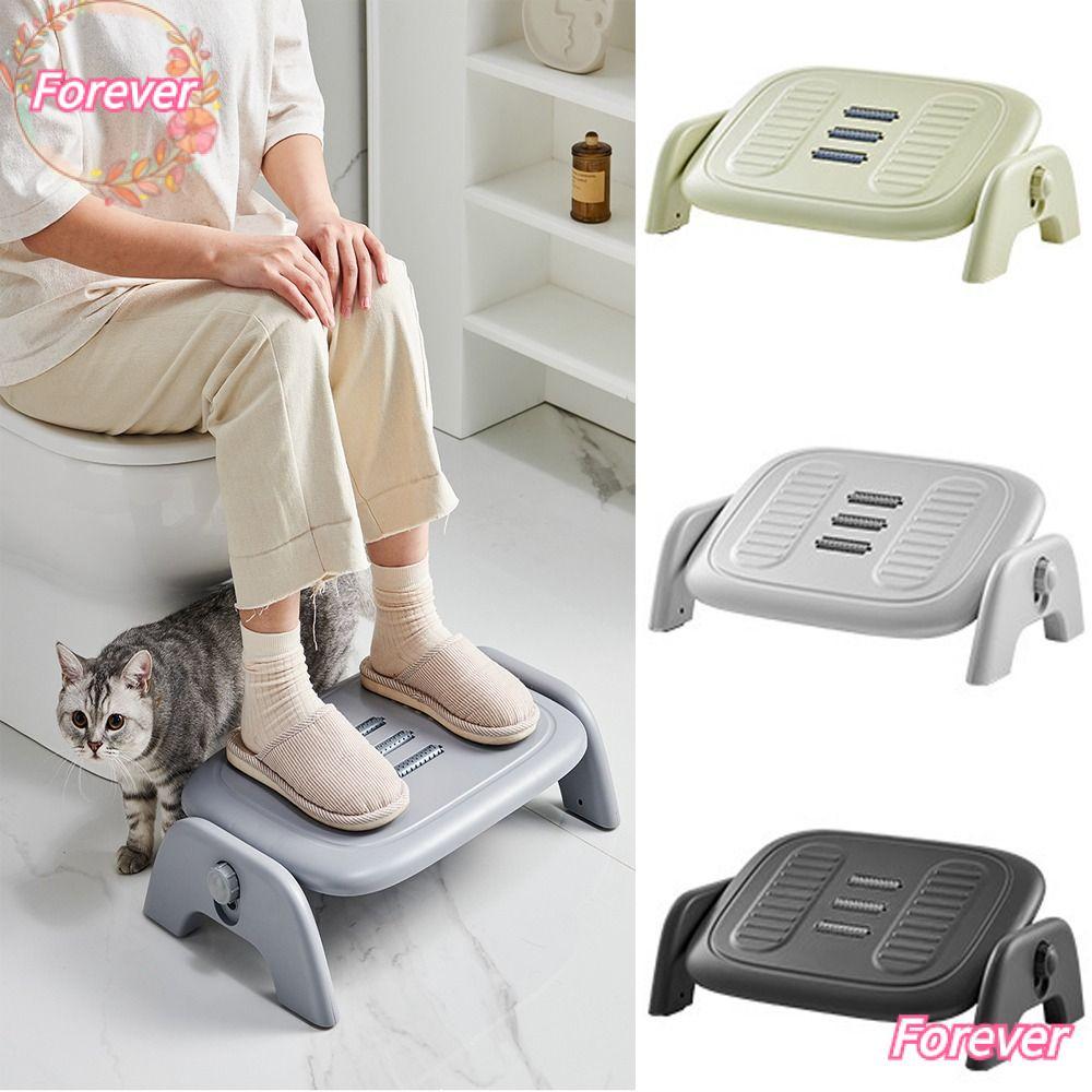 FOREVER Desk Leg Rest, Non Skid with Massage Rollers Rocking Footrest ...