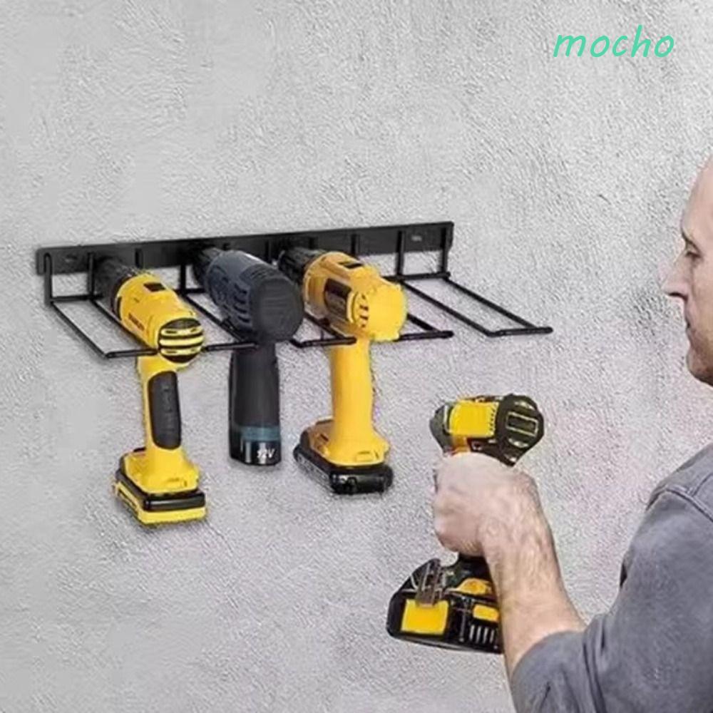 MOCHO Hand Power Tool Organizer Rack, Iron Black Floating Tool Shelf ...