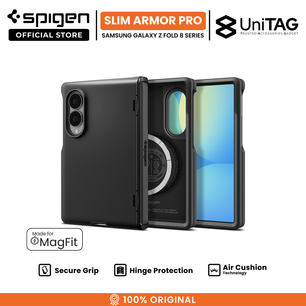 SPIGEN Case for Samsung Galaxy Z Fold 8 Ultra Slim Armor Pro Magfit Hinge Protection Anti Shock Casing - Gambar 2