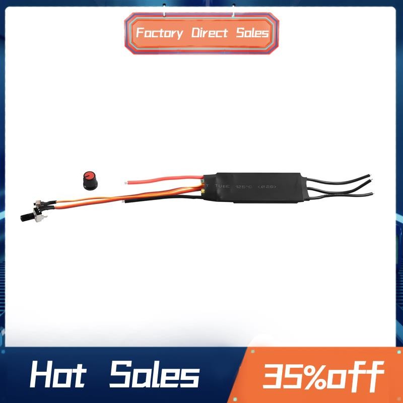 DC6-24V 1000W 3-Phase Brushless Motor Driver – Hallless Speed Controller With Potentiometer & Direction Switch, Flame-Retardant