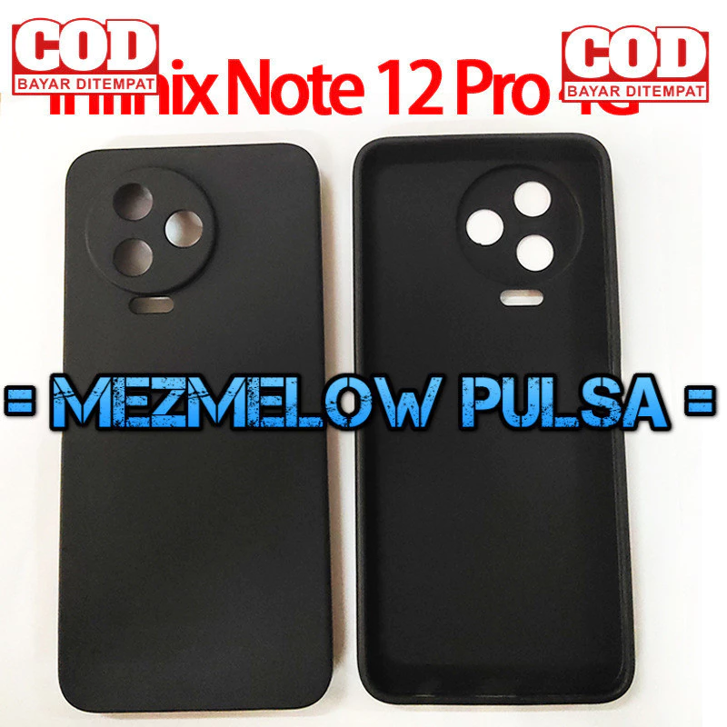 Softcase Silikon Casing Caseng Silicone Softcase Case Infinix Note 12 Pro 4G - Gambar 2