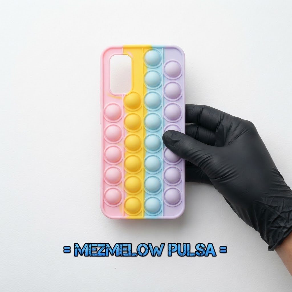 Casing Case Lembut POP IT Rainbow Case XIAOMI Redmi Note 10 5G / POCO M3 PRO