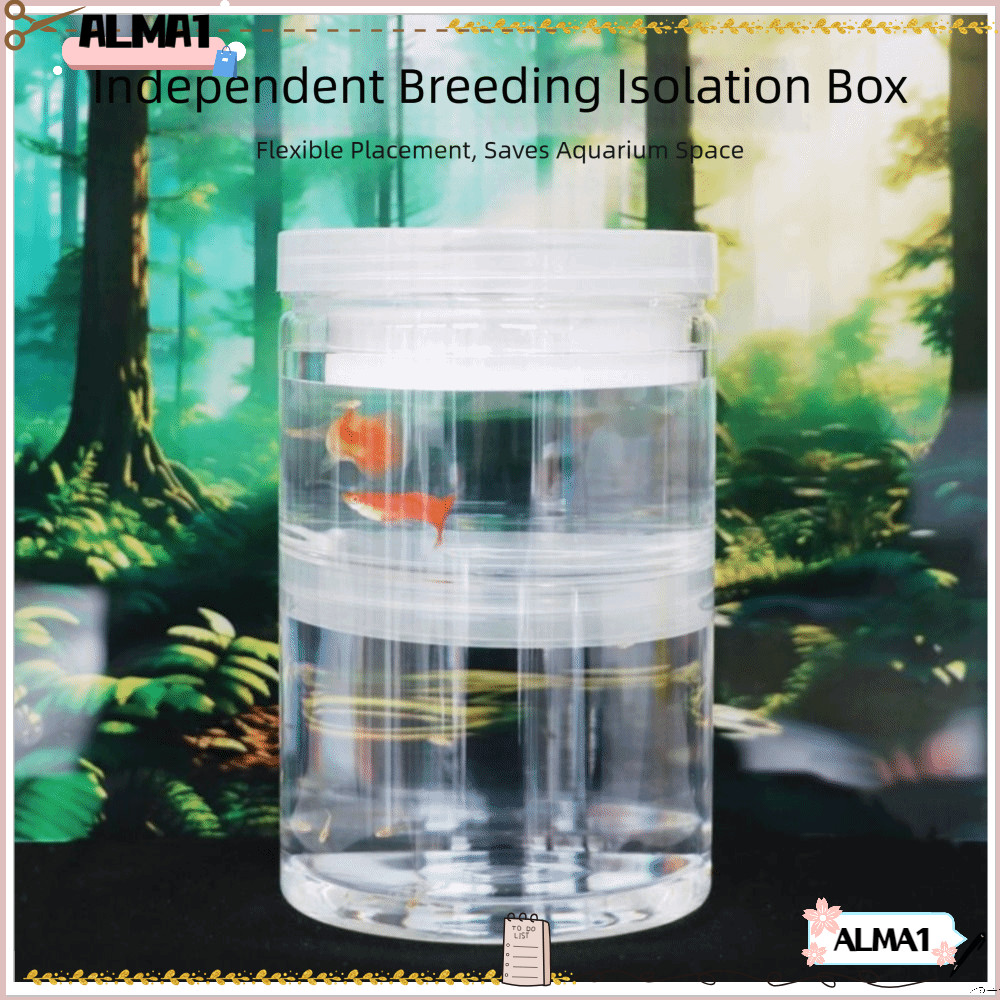 ALMA Aquarium Breeder Feeder, Aquarium Breeder Transparent Fish Breeder ...