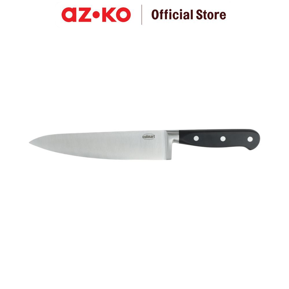 AZKO Culinart 8 inci Pisau Koki - Hitam Multifunctional Cooking Knife Alat Pemotong Serbaguna Piso Tajam Kitchen Tools Peralatan Masak