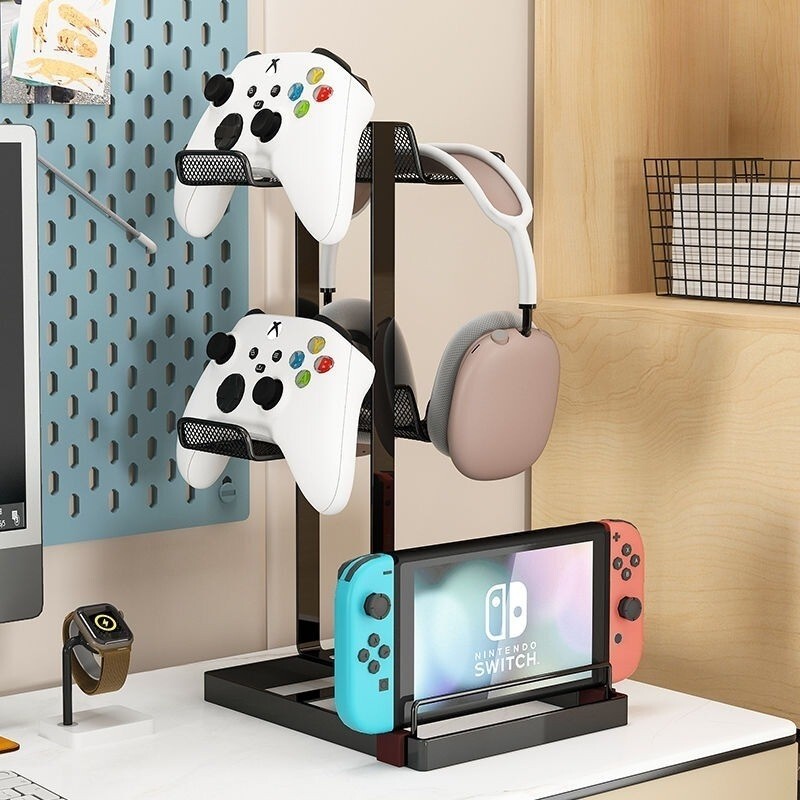 Standing Storage Organizer Rack for Xbox One PS4 Game Controller Stand ...