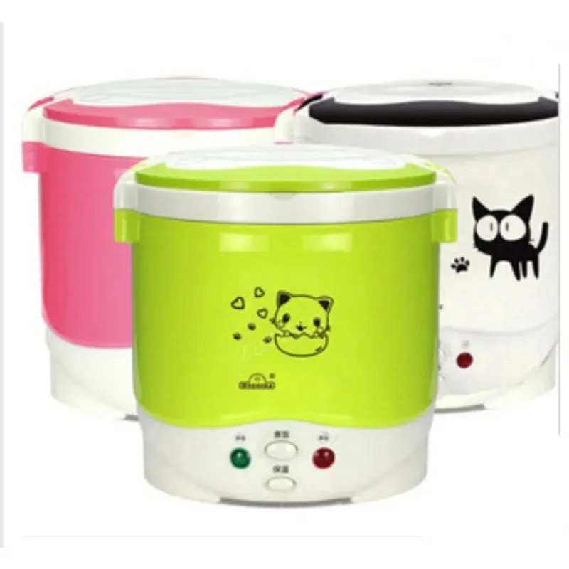 1L Electric Mini Rice Cooker MultiCookers Portable Rice Cooker Used In ...