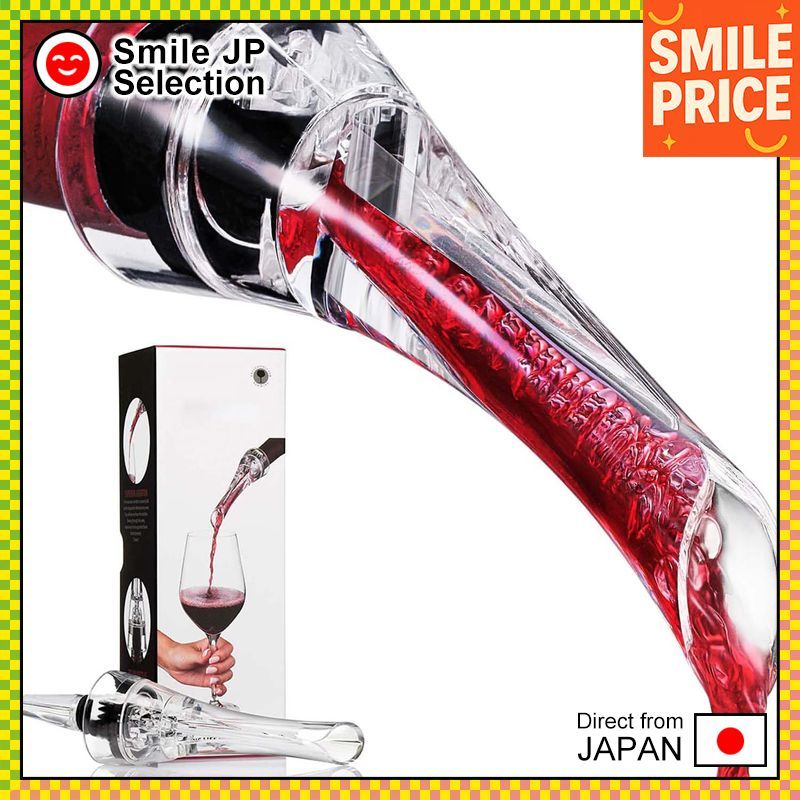 Vin Bouquet Wine Bottle Aerator Pourer On Stand Pouring Decanter