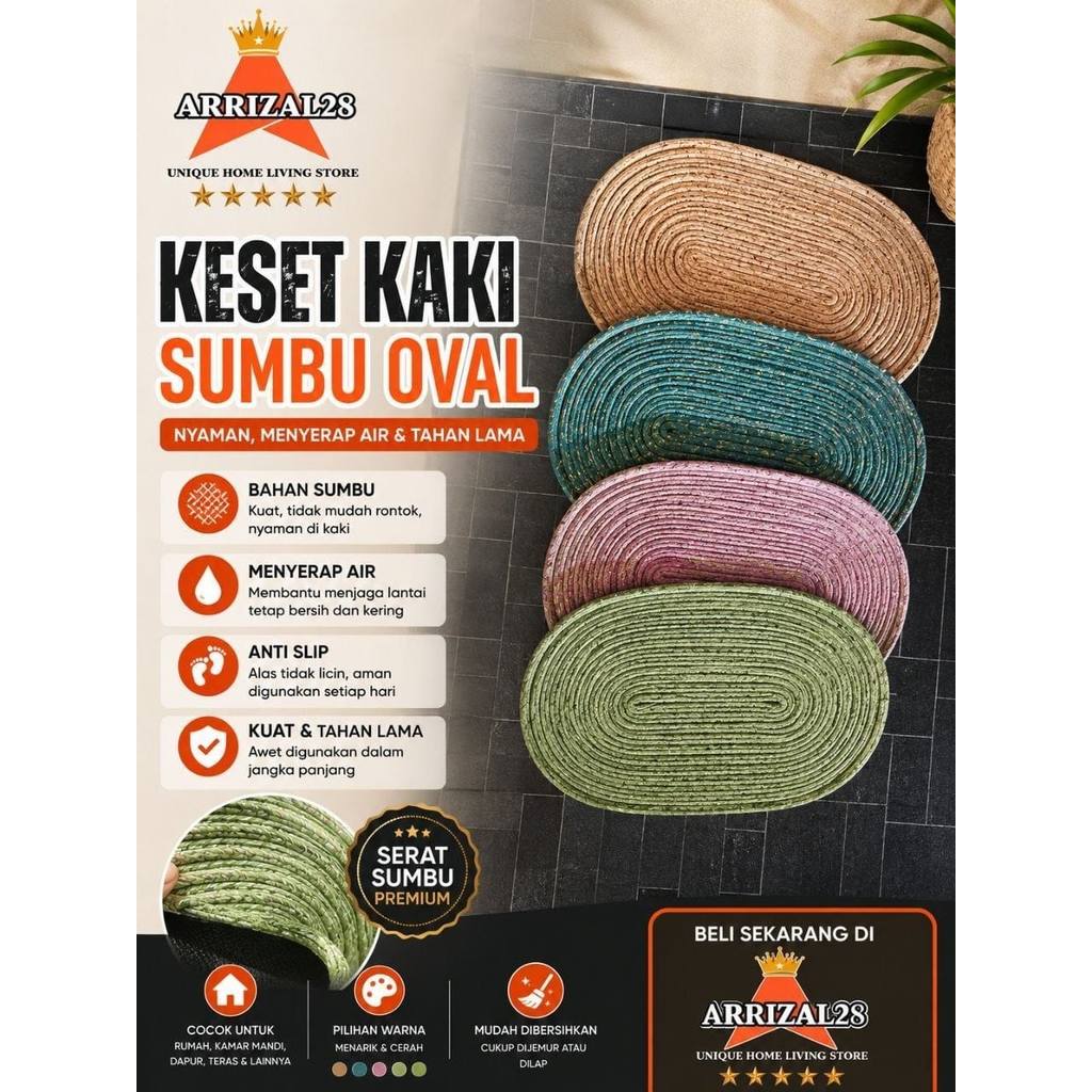 JUMBO 40X60 / KESET KAKI SUMBU OVAL