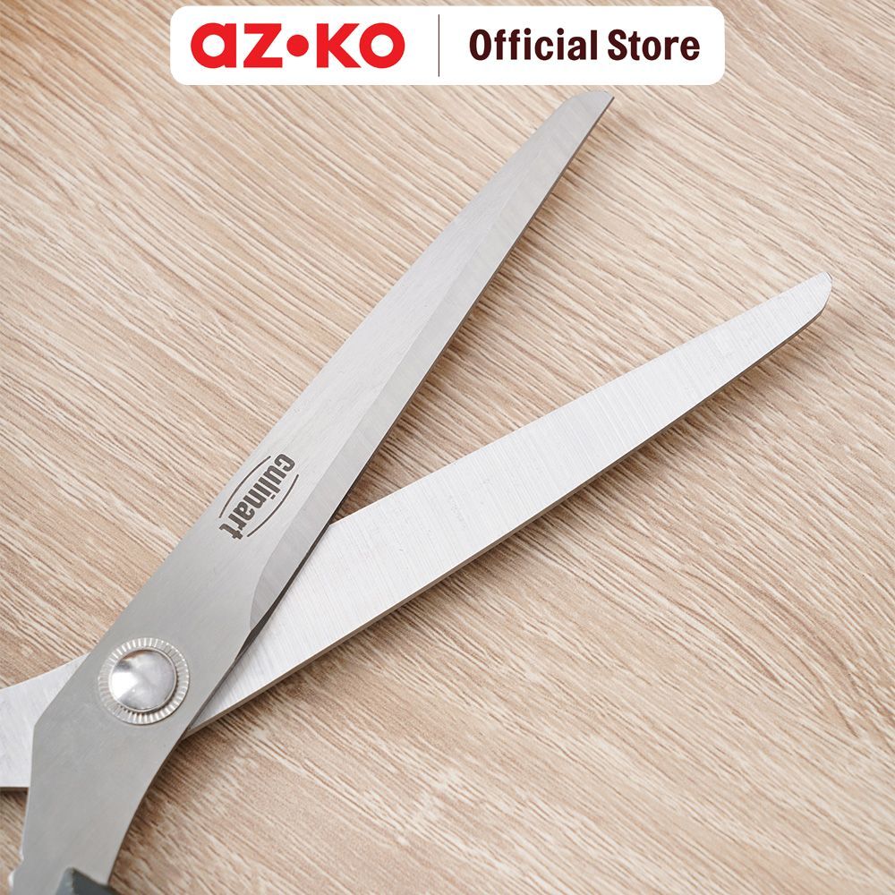 AZKO Culinart Gunting Dapur Ap-L - Hitam Kitchen Shears Scissors Dapur Gunting Masak Pemotong Makanan - Gambar 3