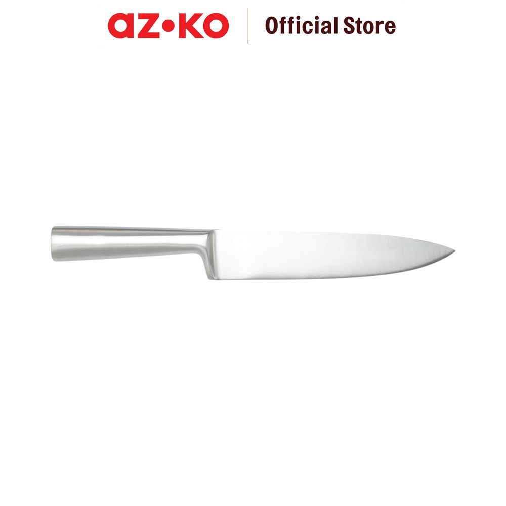 AZKO Culinart 8 inci Pisau Koki Hollow - Silver Multifunctional Cooking Knife Alat Pemotong Serbaguna Kitchen Tools Peralatan Masak - Gambar 2