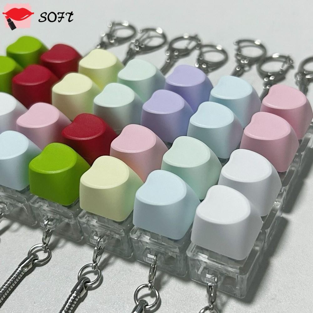 SOFTNESS Keycap Pinch Toy, 2Keys Relief Stress Button Keycap ...